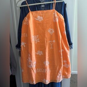 Billi J Bethany Mini Dress - Orange Margarita Dress (great for bachelorette!!)